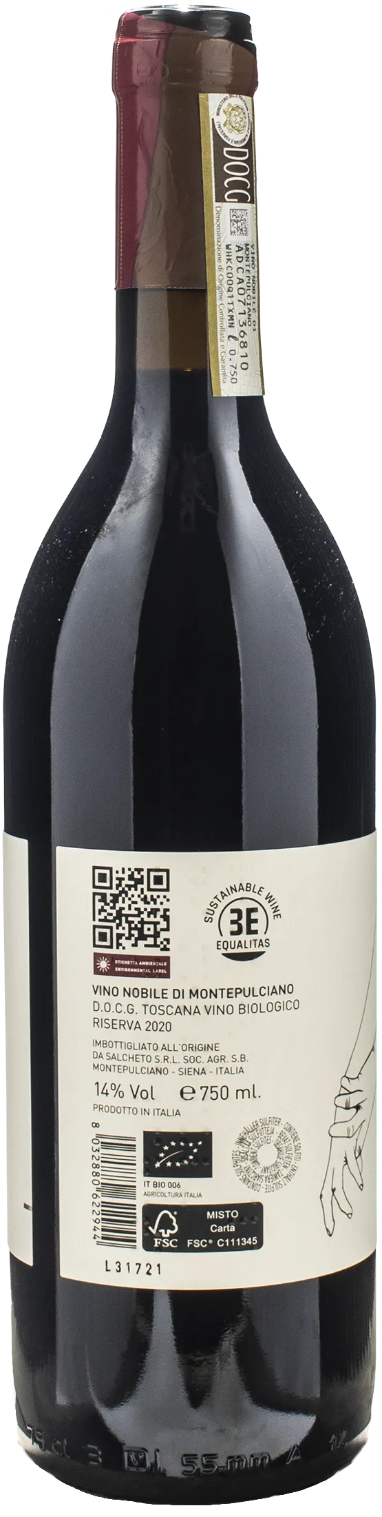 Salcheto Nobile di Montepulciano Riserva 2020 - Image 2