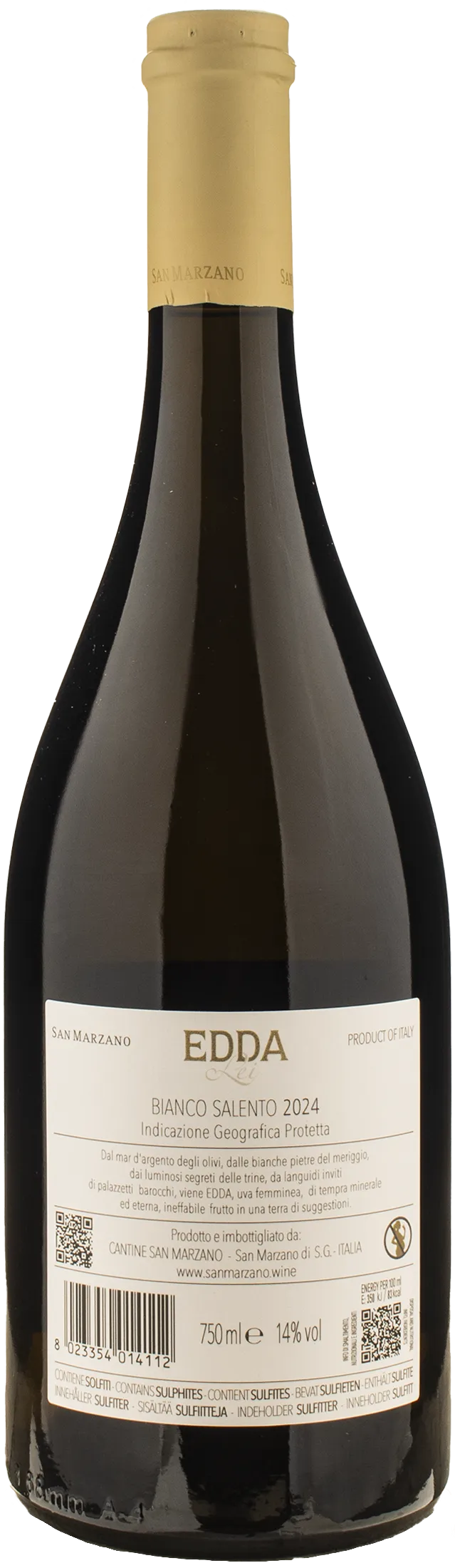 San Marzano Edda Bianco Salento 2024 - Image 2