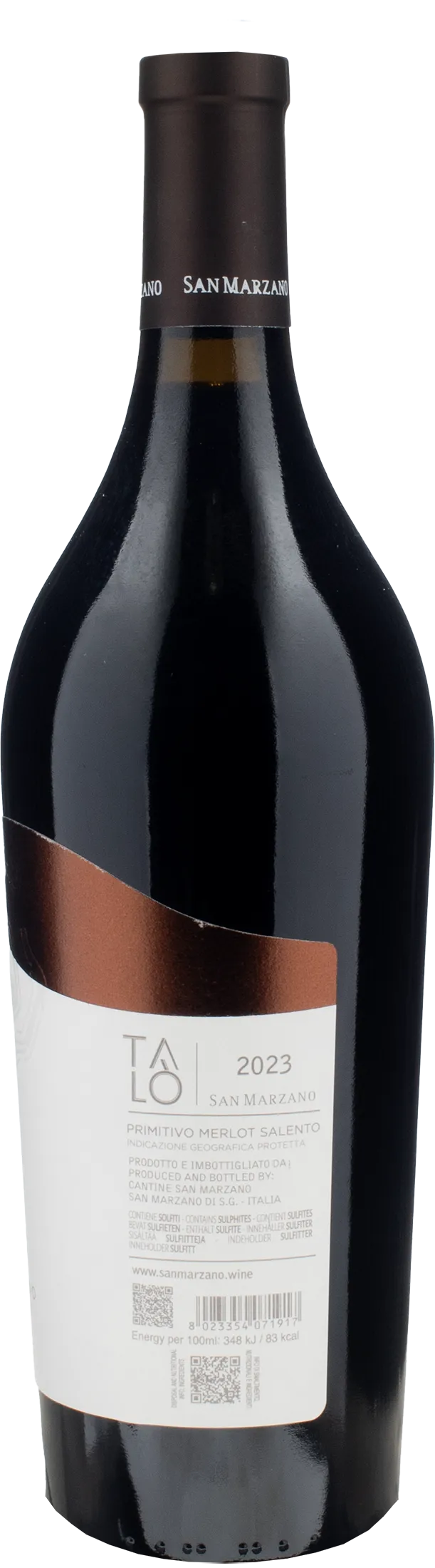San Marzano Talo Primitivo Merlot Salento 2023 - Image 2