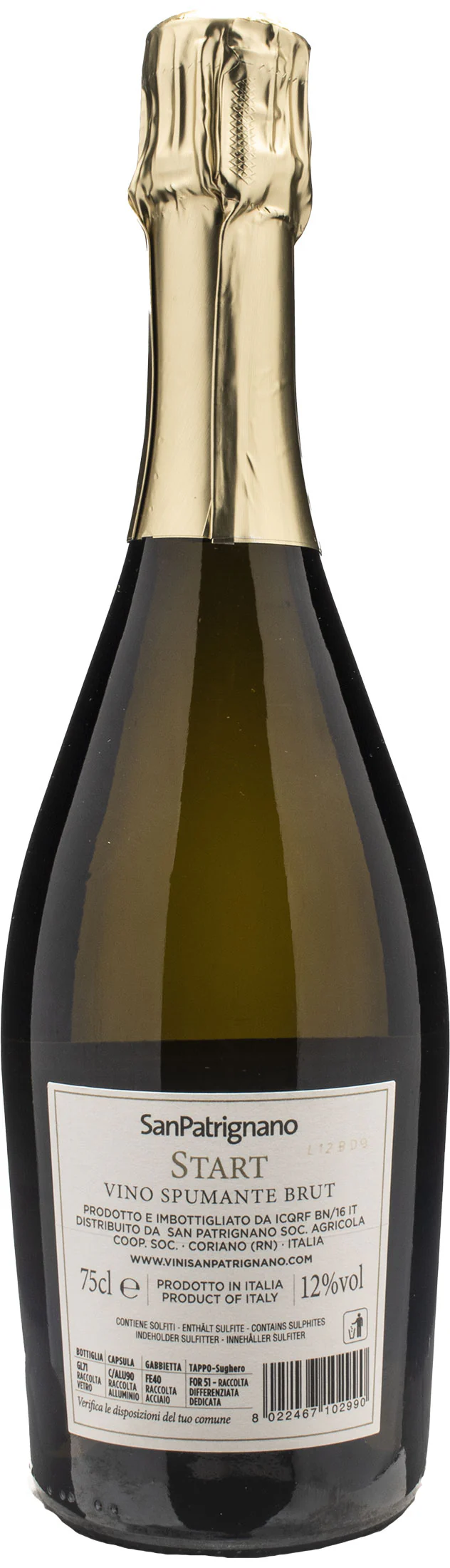 San Patrignano Start Spumante Brut - Image 2