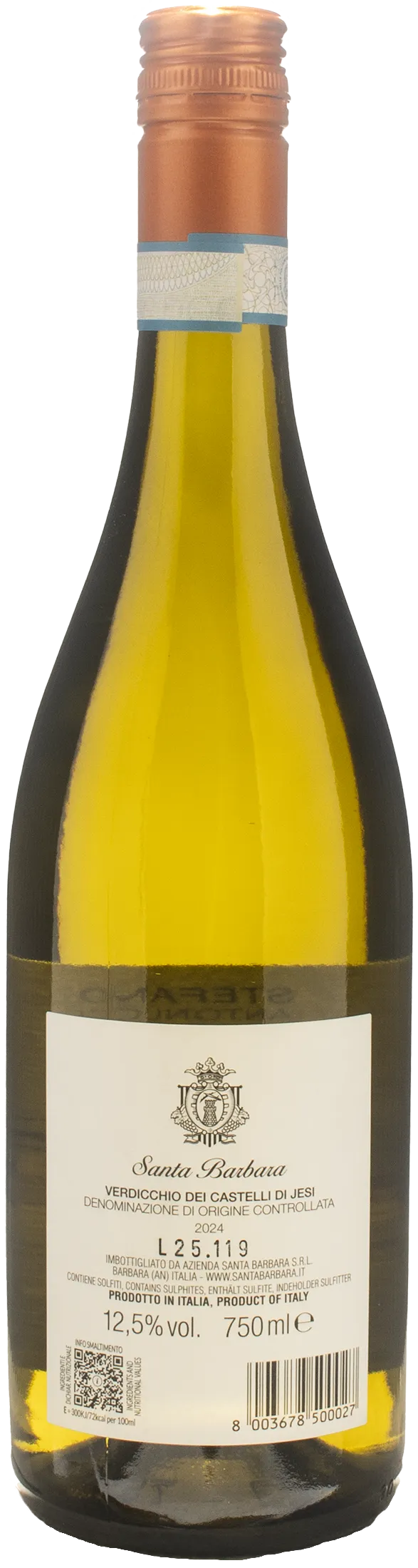 Santa Barbara Verdicchio dei Castelli di Jesi Ste 2024 - Image 2