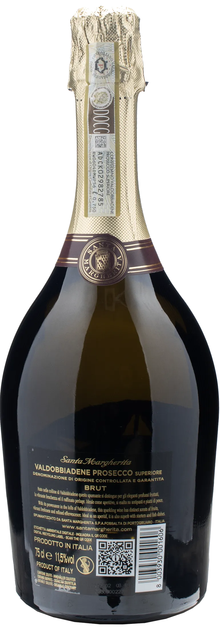 Santa Margherita Valdobbiadene Prosecco Superiore Brut - Image 2