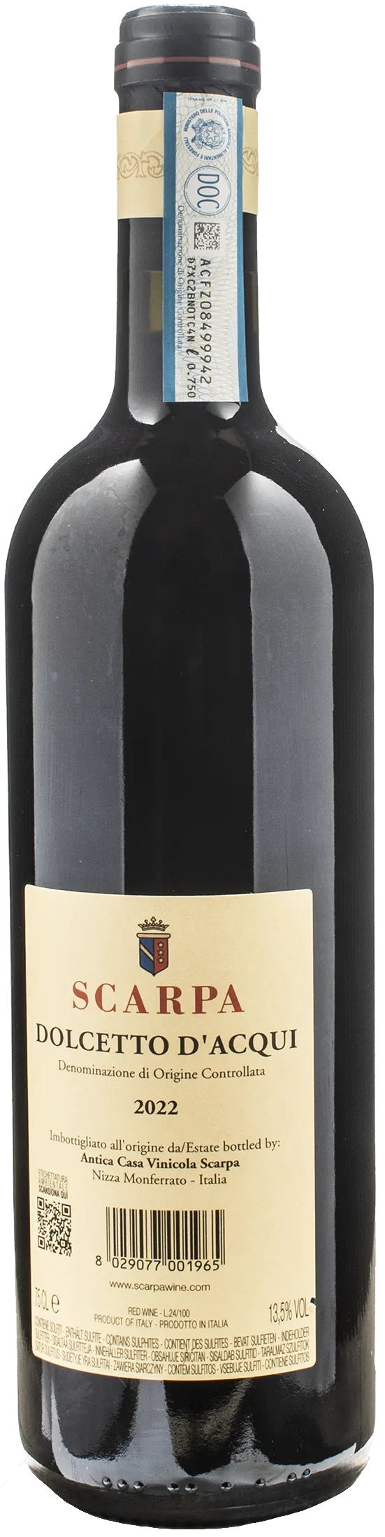 Scarpa Dolcetto d'Acqui 2022 - Image 2