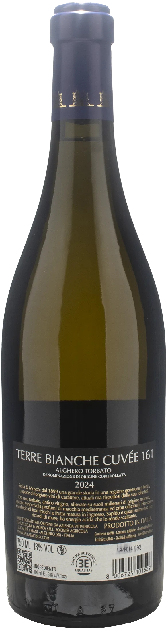 Sella & Mosca Alghero Torbato Terre Bianche Cuvee 161 2024 - Image 2