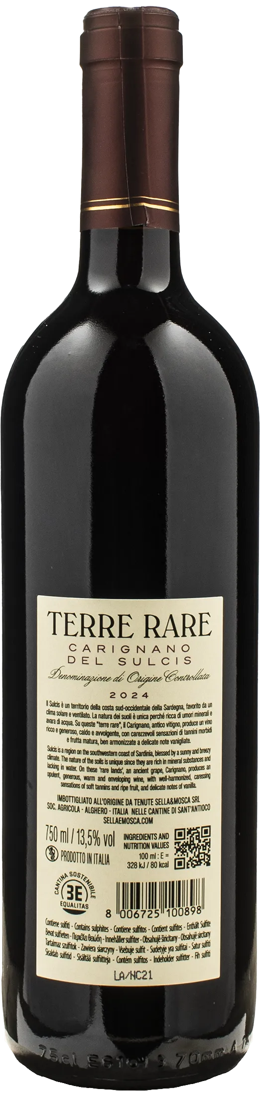 Sella & Mosca Carignano del Sulcis Terre Rare 2024 - Image 2