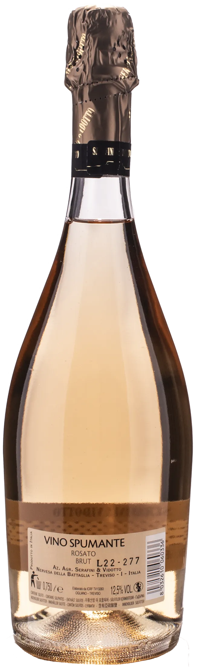 Serafini e Vidotto Bollicine Rosé - Image 2
