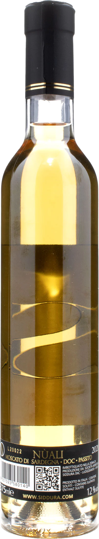 Siddura Moscato di Sardegna Nuali 0.375L 2021 - Image 2