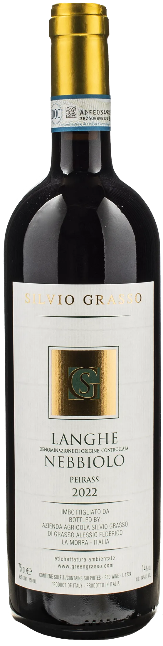Silvio Grasso Langhe Nebbiolo Peirass 2022