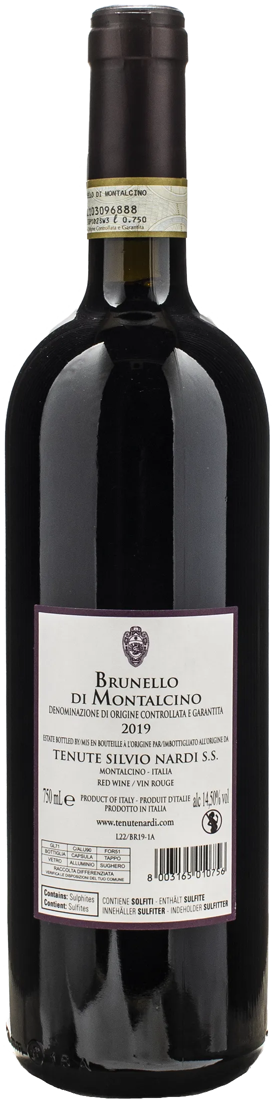 Silvio Nardi Brunello di Montalcino 2019 - Image 2