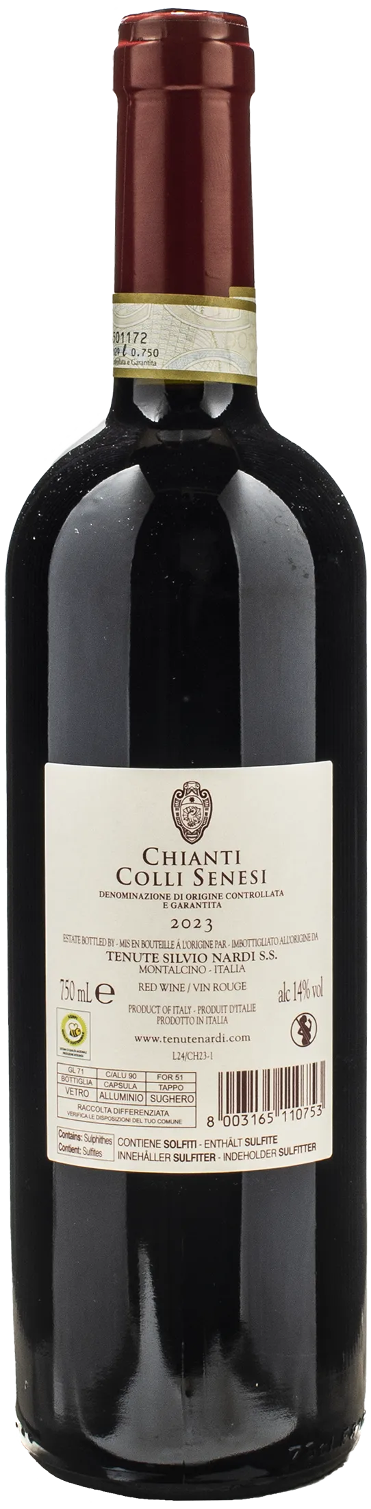 Silvio Nardi Chianti Colli Senesi 2023 - Image 2