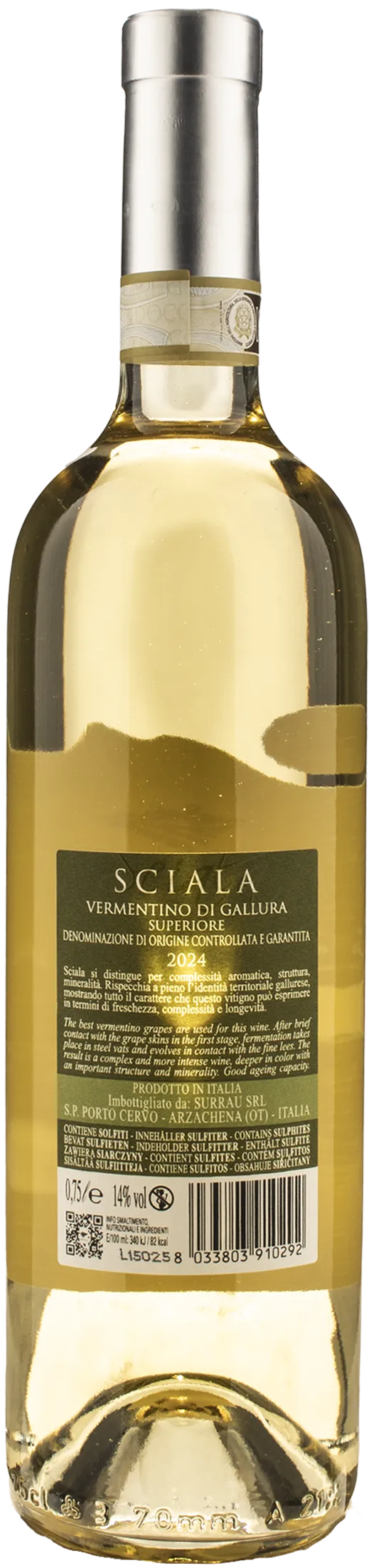Surrau Vermentino di Gallura Superiore Sciala 2024 - Image 2