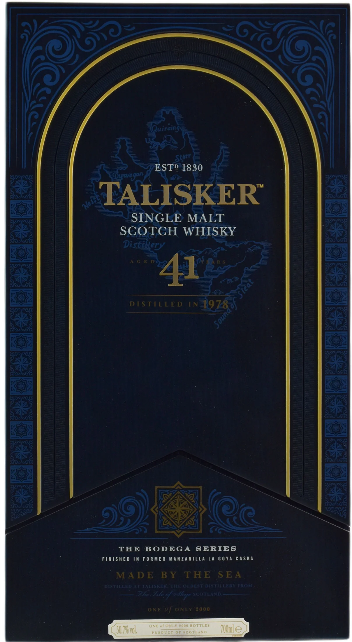 Talisker Scotch Whisky Single Malt The bodega series 41 Y.O. 0.7L - Image 2