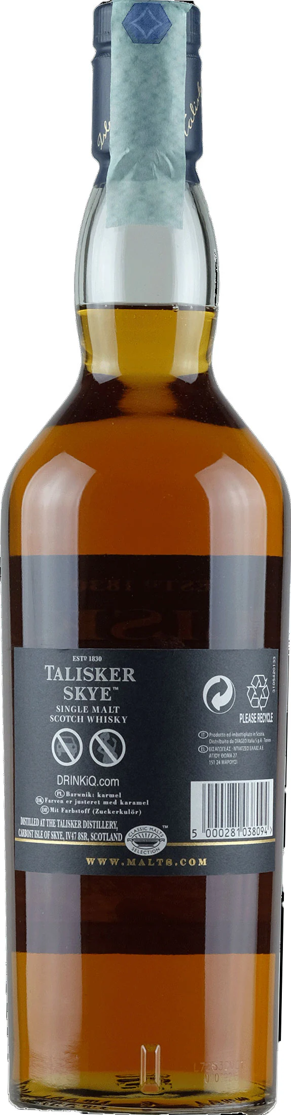 Talisker Whisky Skye Single Malt 0.7L - Image 2