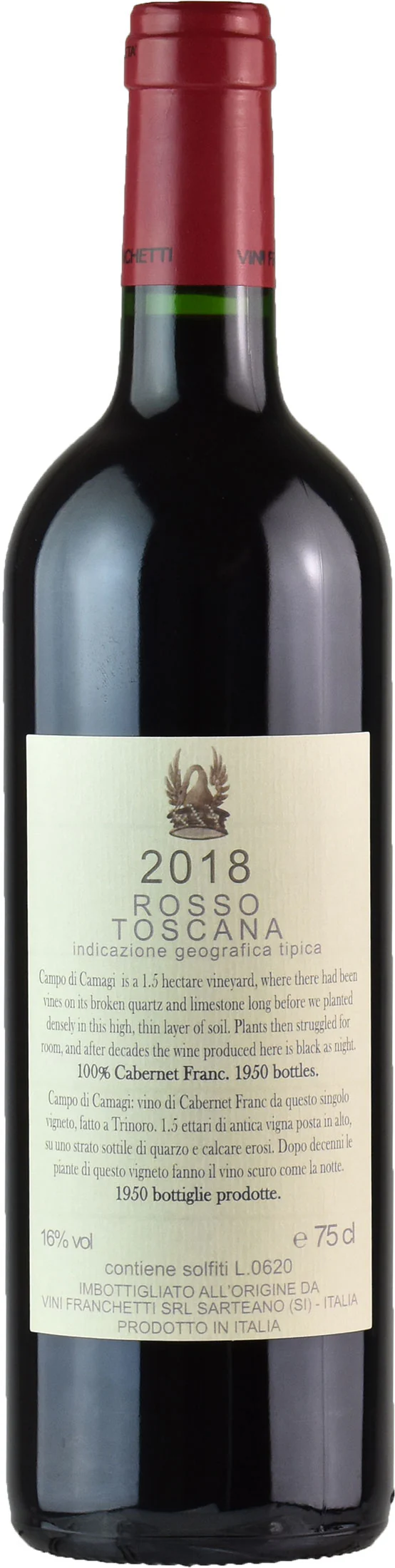 Tenuta di Trinoro Campo di Camagi 2018 - Image 2