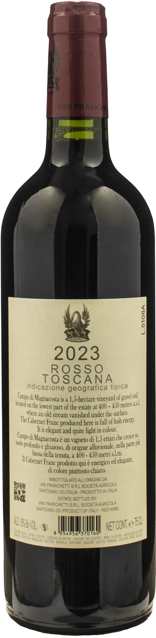 Tenuta di Trinoro Campo di Magnacosta 2023 - Image 2