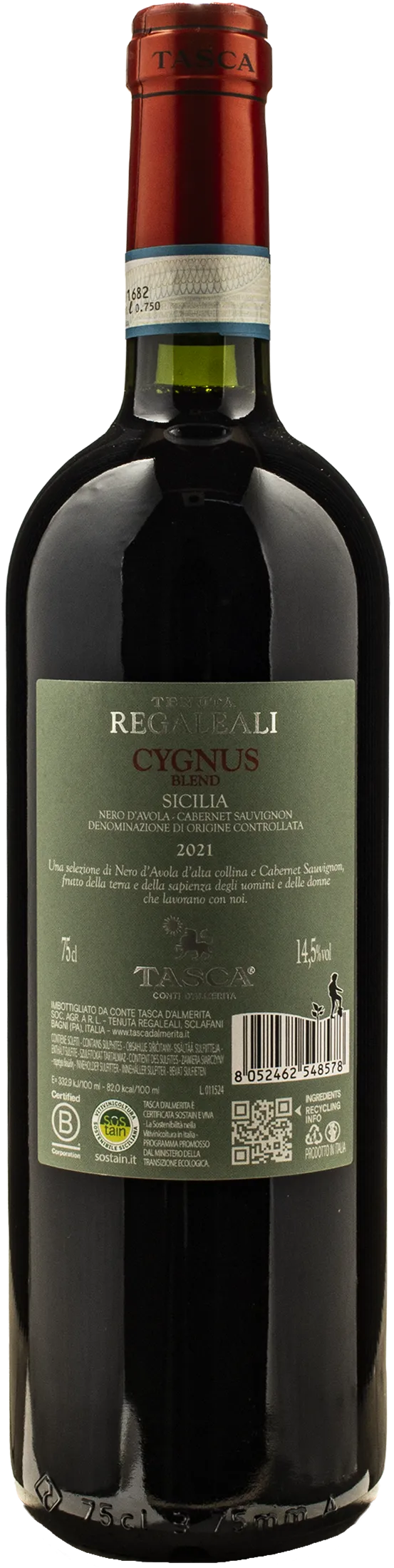 Tenuta Regaleali Cygnus Blend 2021 - Image 2