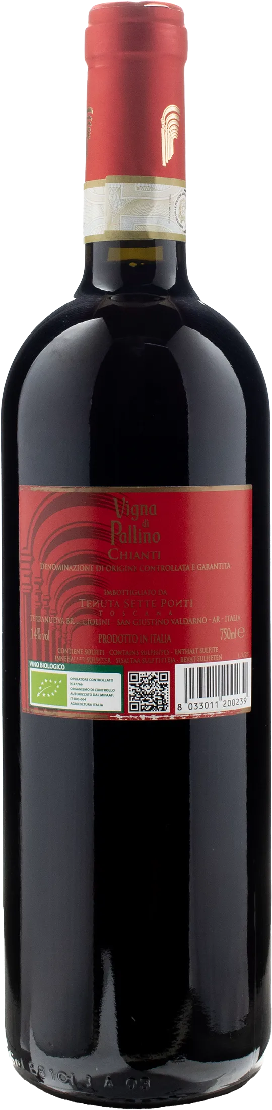 Tenuta Sette Ponti Chianti Vigna Pallino 2022 - Image 2