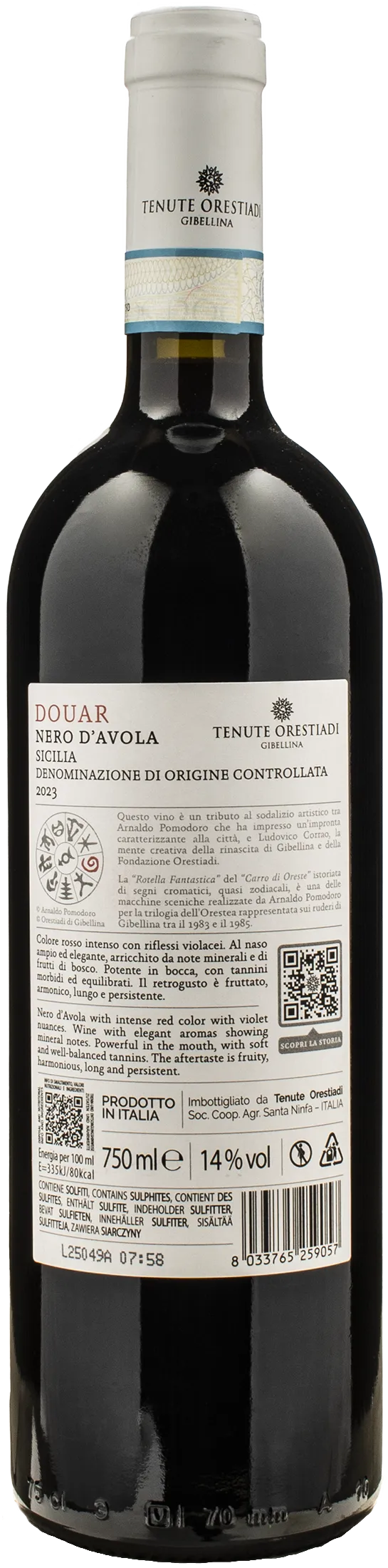 Tenute Orestiadi Gibellina Nero d'Avola Douar 2023 - Image 2