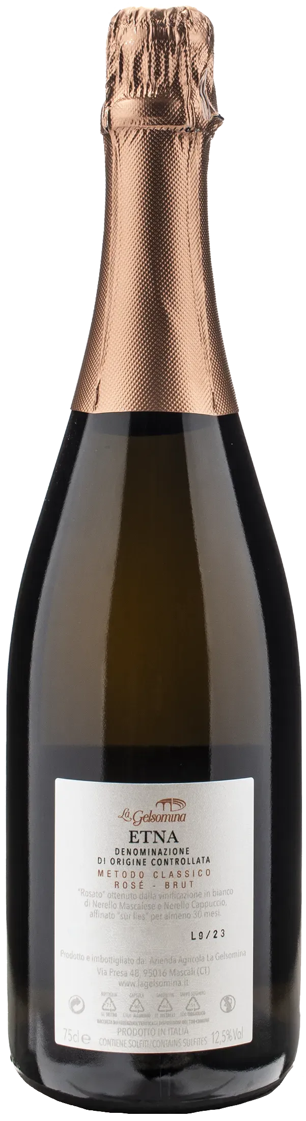 Tenute Orestiadi La Gelsomina Etna Rosè Metodo Classico Brut - Image 2