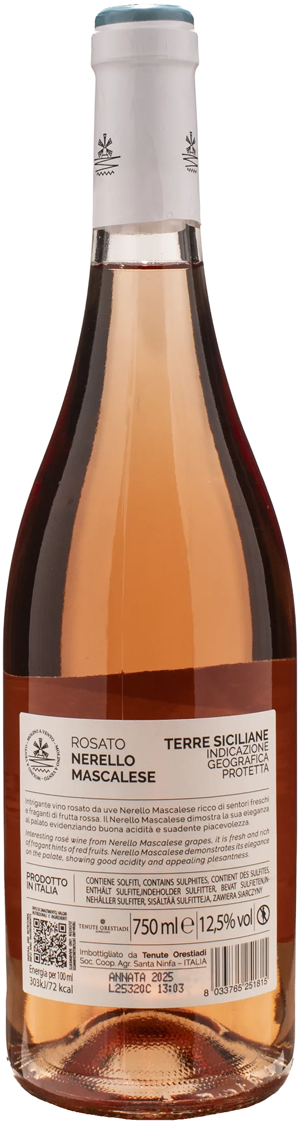 Tenute Orestiadi Molino a Vento Rosè Nerello Mascalese 2025 - Image 2