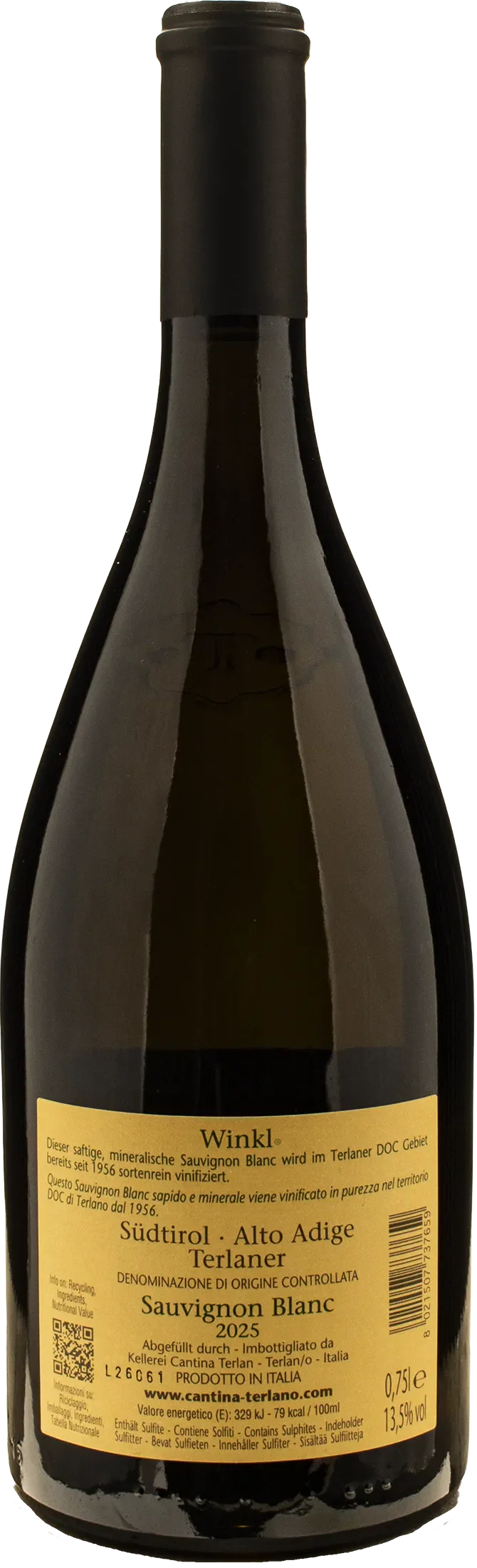 Terlano Sauvignon Winkl 2025 - Image 2