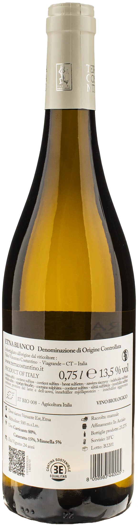 Terra Costantino Etna Bianco DeAetna 2022 - Image 2