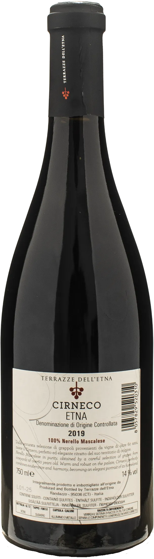 Terrazze dell'Etna Etna Rosso Cirneco 2019 - Image 2