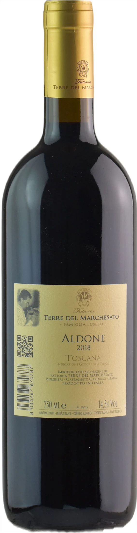 Terre del Marchesato Aldone Merlot 2018 - Image 2