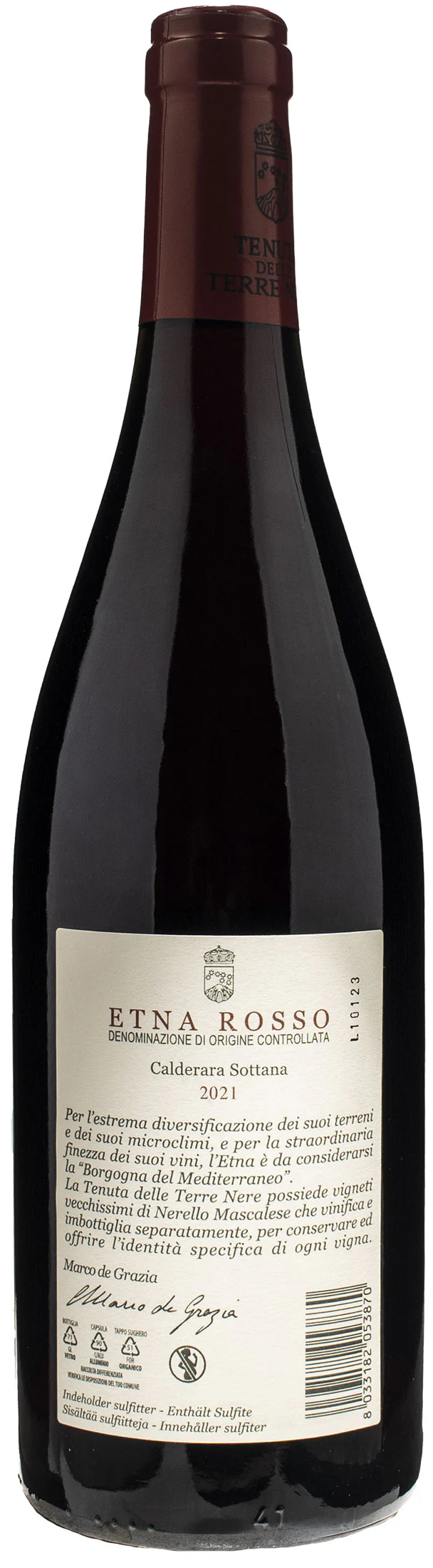 Terre Nere Etna Rosso Calderara Sottana 2021 - Image 2