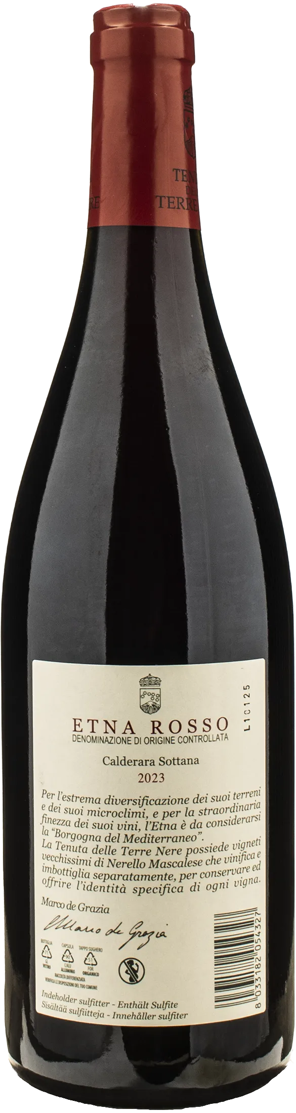 Terre Nere Etna Rosso Calderara Sottana 2023 - Image 2