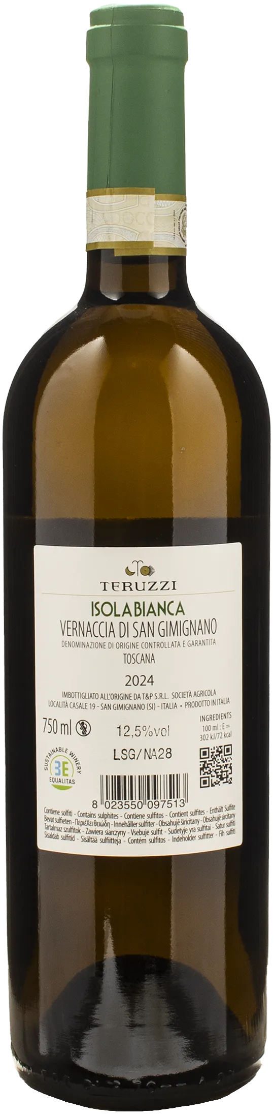 Teruzzi Vernaccia di San Gimignano Isola Bianca 2024 - Image 2