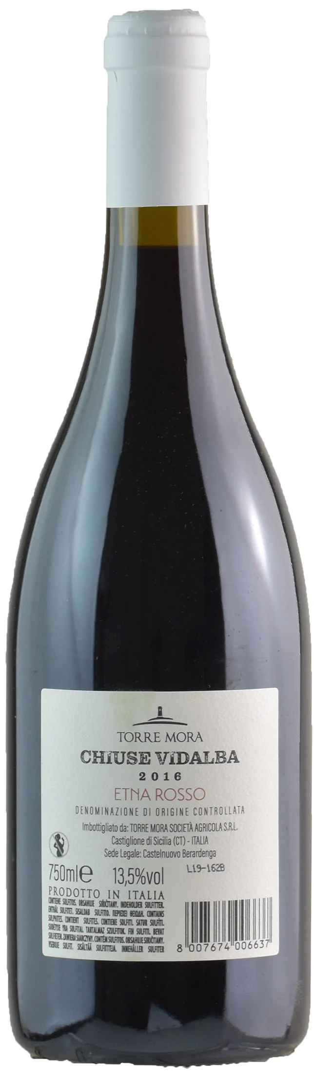 Torre Mora Etna Rosso Chiuse Vidalba 2016 - Image 2