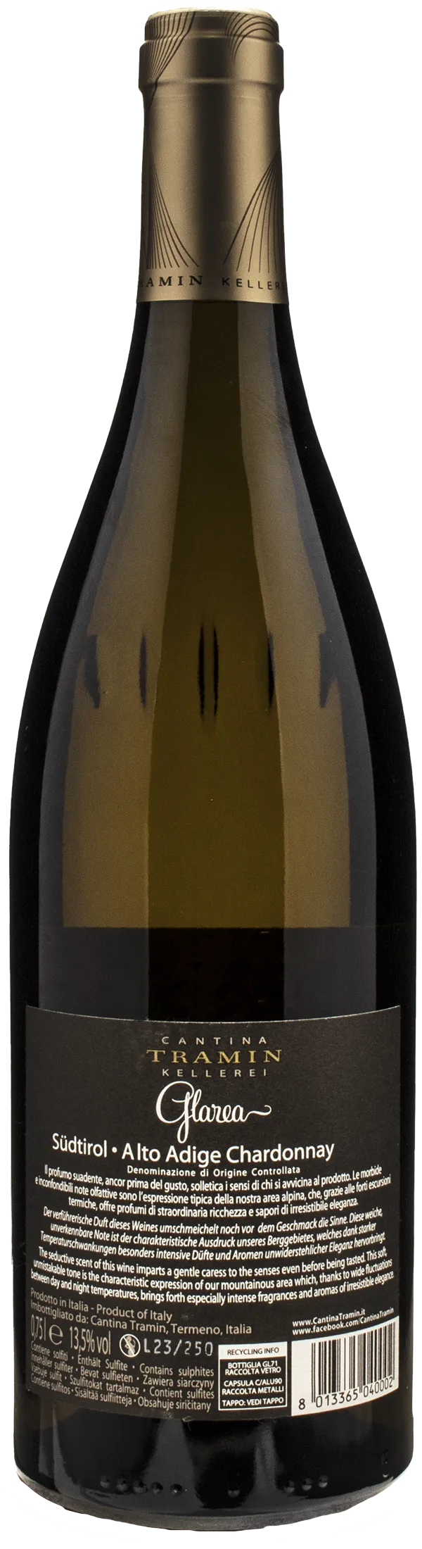 Tramin Chardonnay Glarea 2023 - Image 2