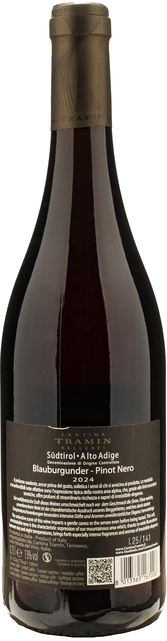 Tramin Pinot Nero 2024 - Image 2