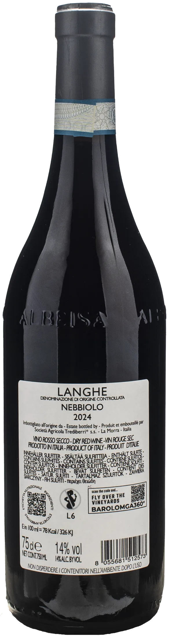 Trediberri Langhe Nebbiolo 2024 - Image 2