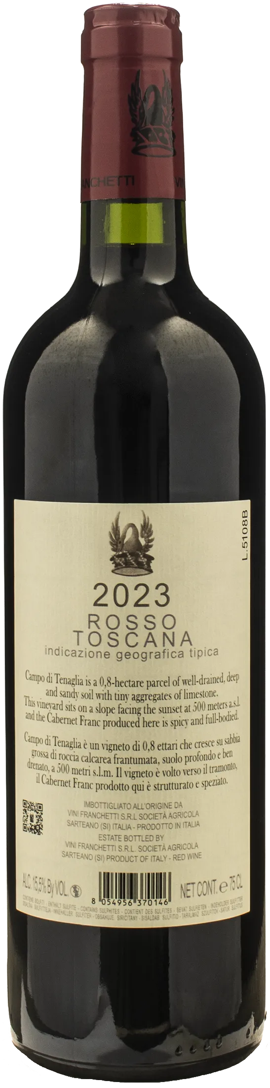 Trinoro Toscana Rosso Campo di Tenaglia 2023 - Image 2