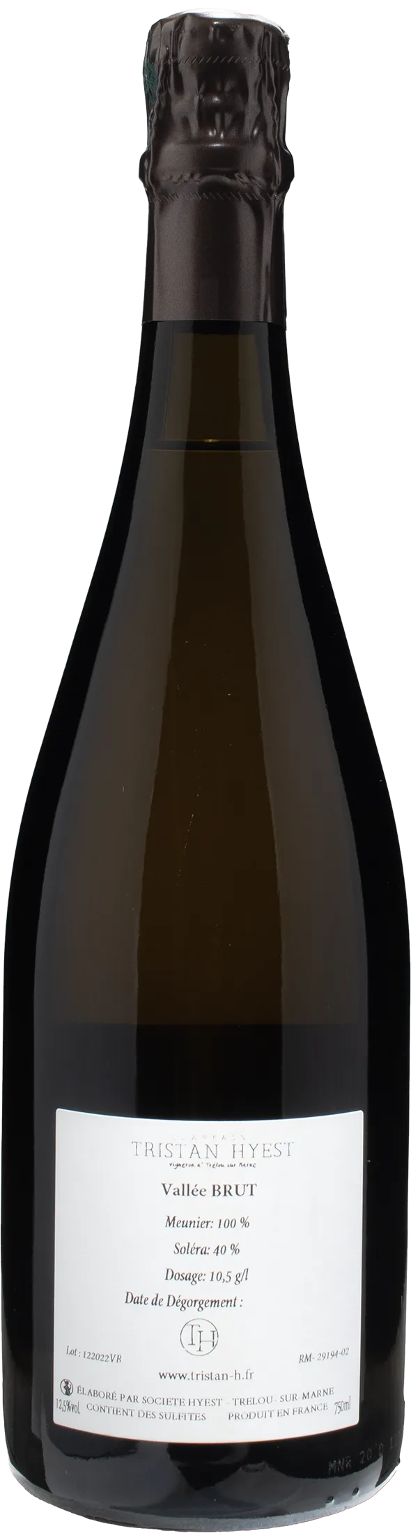 Tristan Hyest Champagne Vallee Brut - Image 2