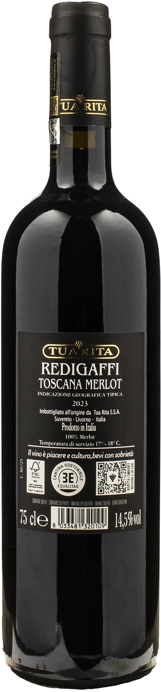 Tua Rita Merlot Redigaffi 2023 - Image 2