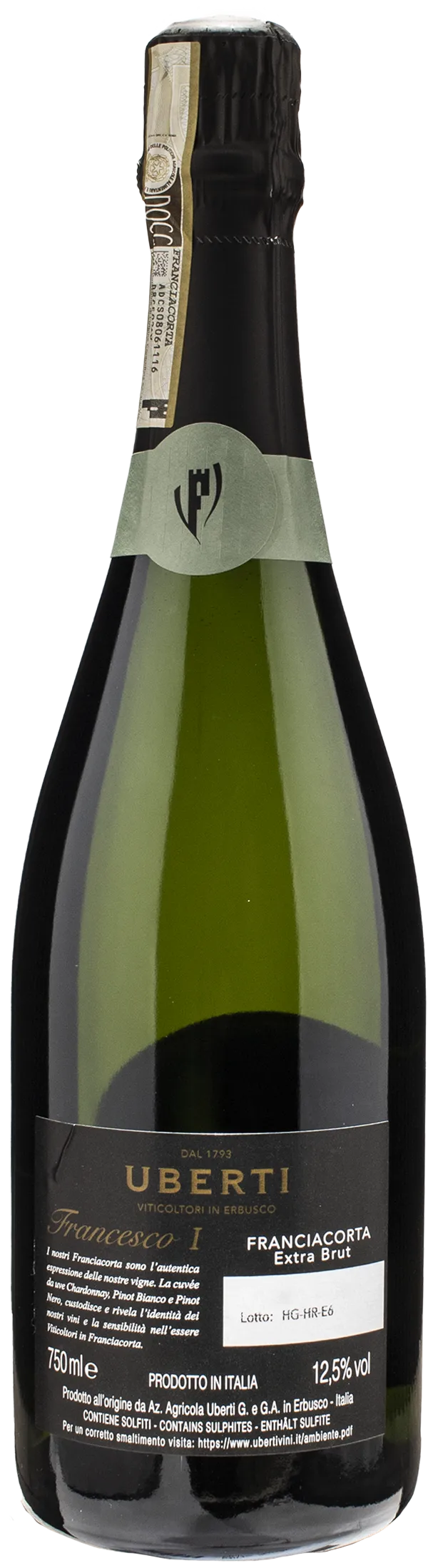 Uberti Franciacorta Extra Brut Francesco I - Image 2