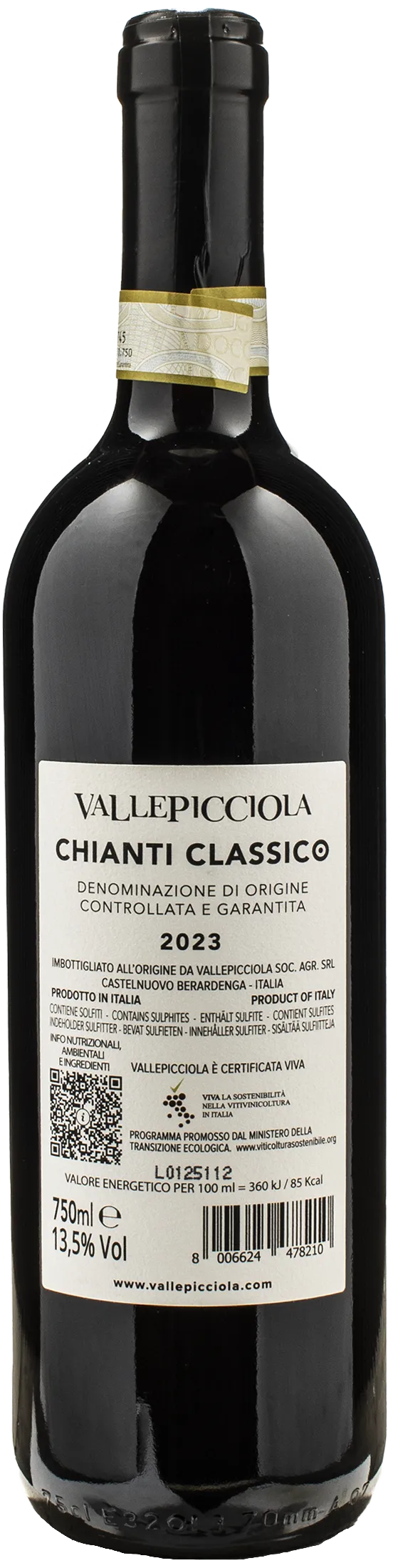 Vallepicciola Chianti Classico 2023 - Image 2