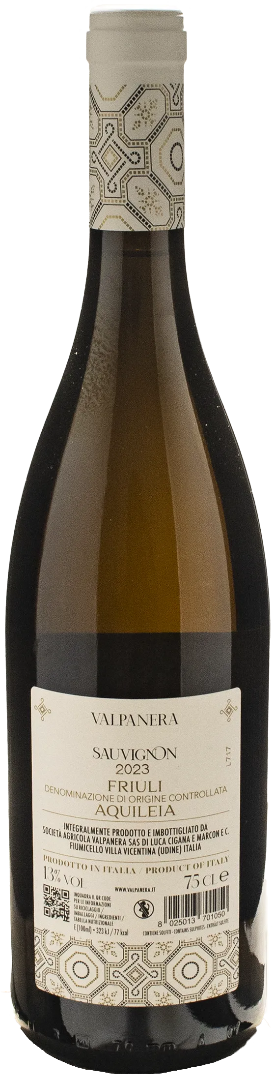 Valpanera Sauvignon Aquileia 2023 - Image 2