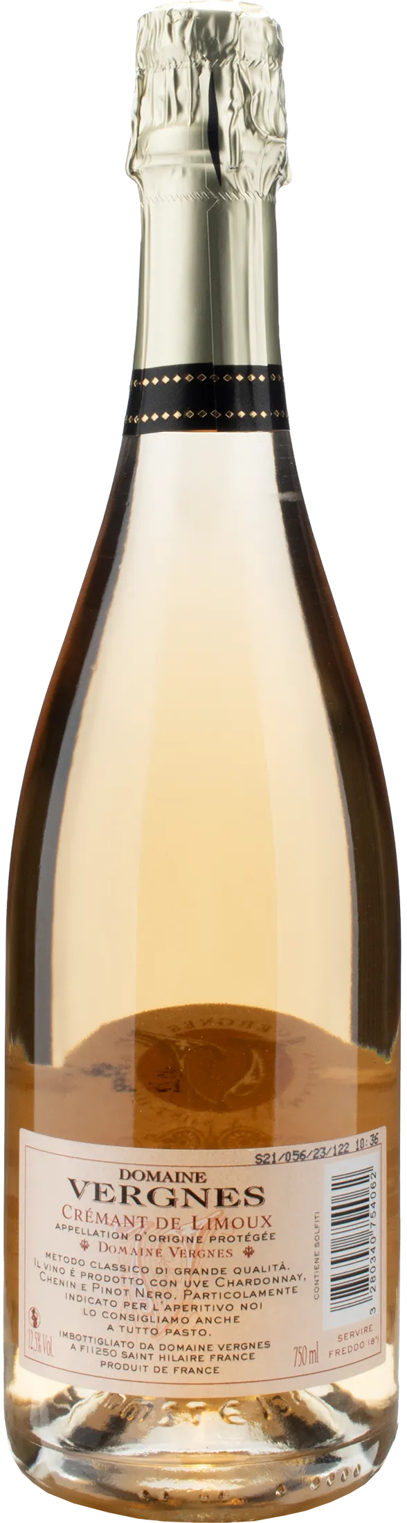 Vergnes Cremant de Limoux Rosè Brut - Image 2