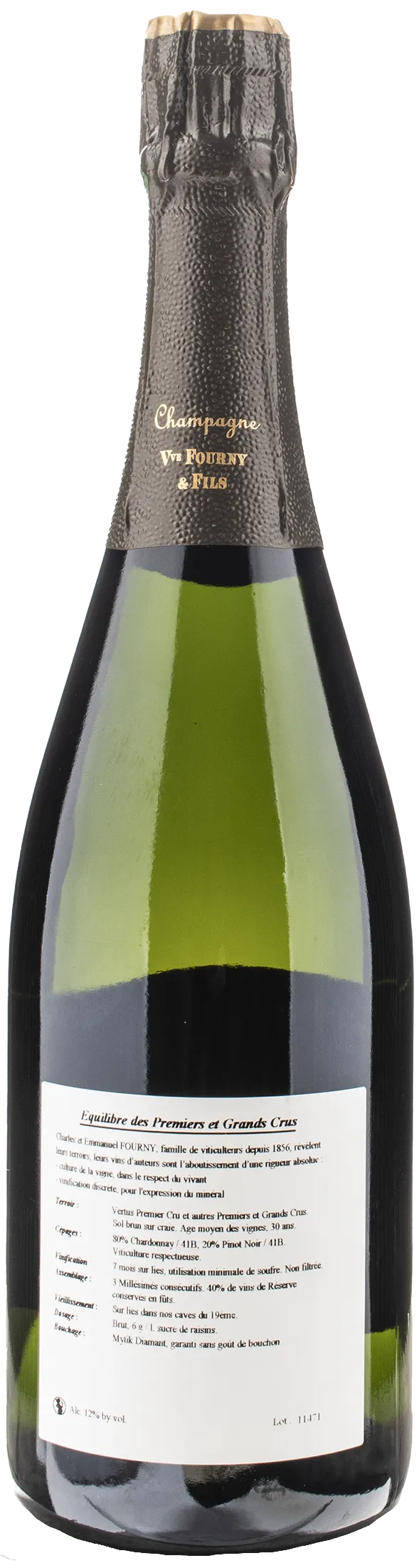 Veuve Fourny Champagne 1er Cru Grands Terroirs Brut - Image 2