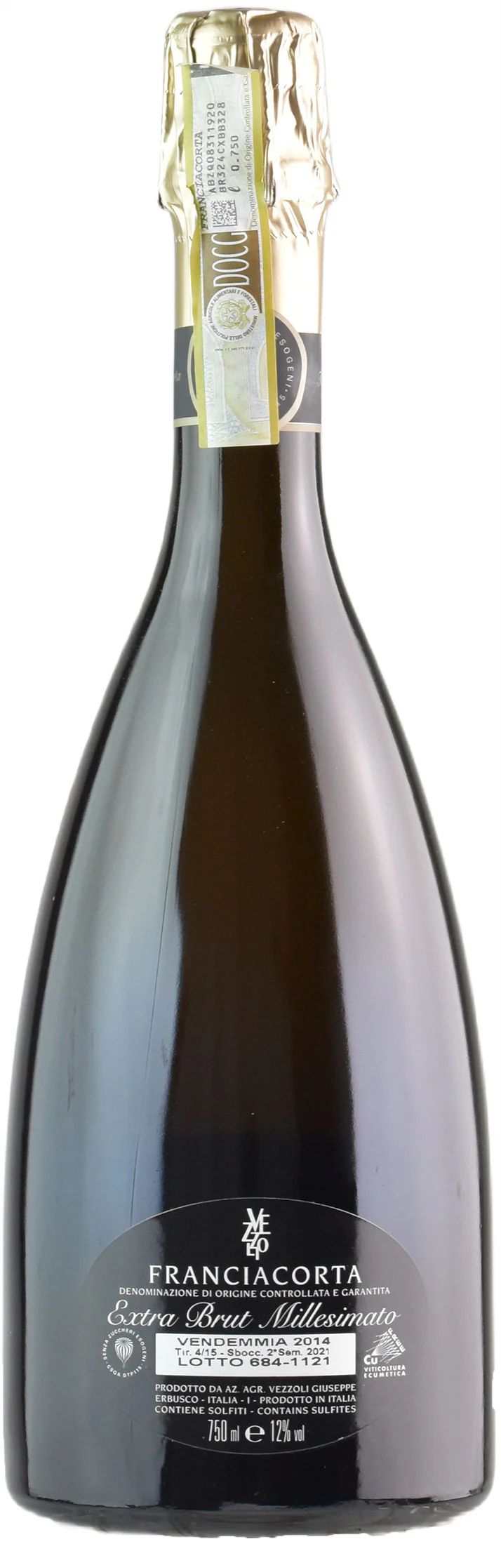 Vezzoli Franciacorta Nefertiti Dizeta Extra Brut Millesimato 2014 - Image 2