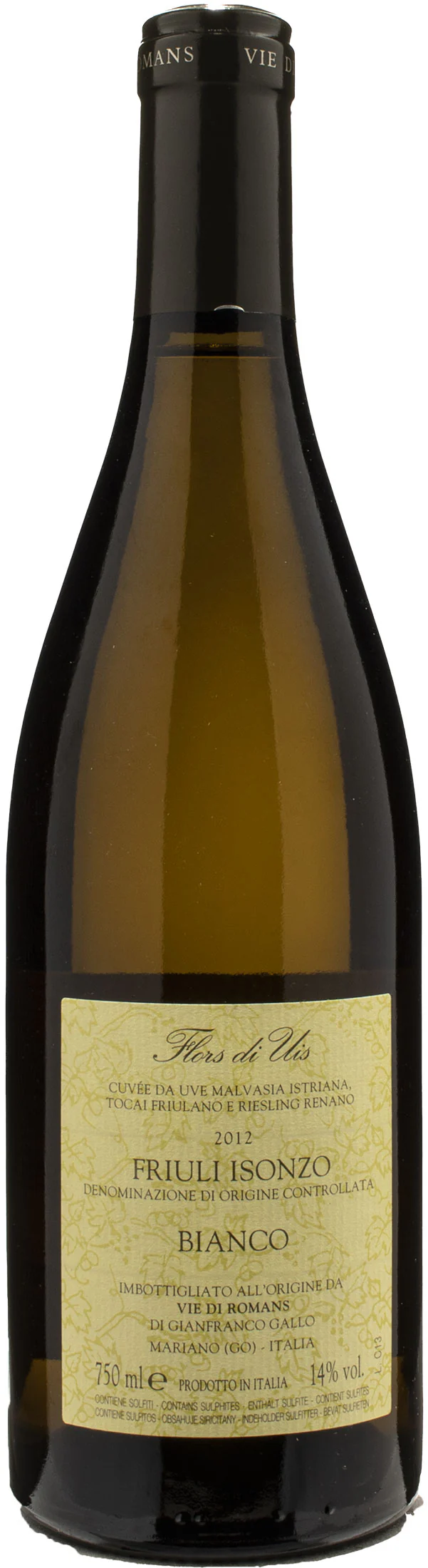 Vie di Romans Friuli Isonzo Cuvée Flors di Uis 2012 - Image 2