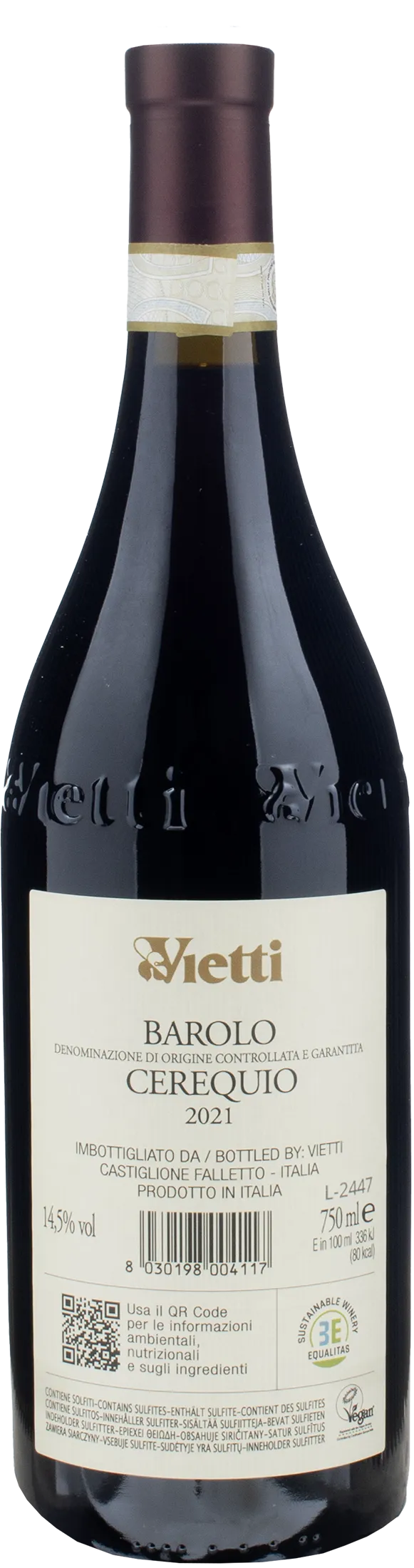 Vietti Barolo Cerequio 2021 - Image 2