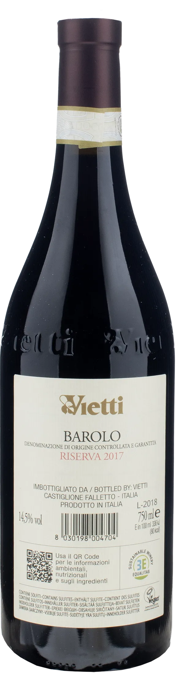 Vietti Barolo Riserva 2017 - Image 2