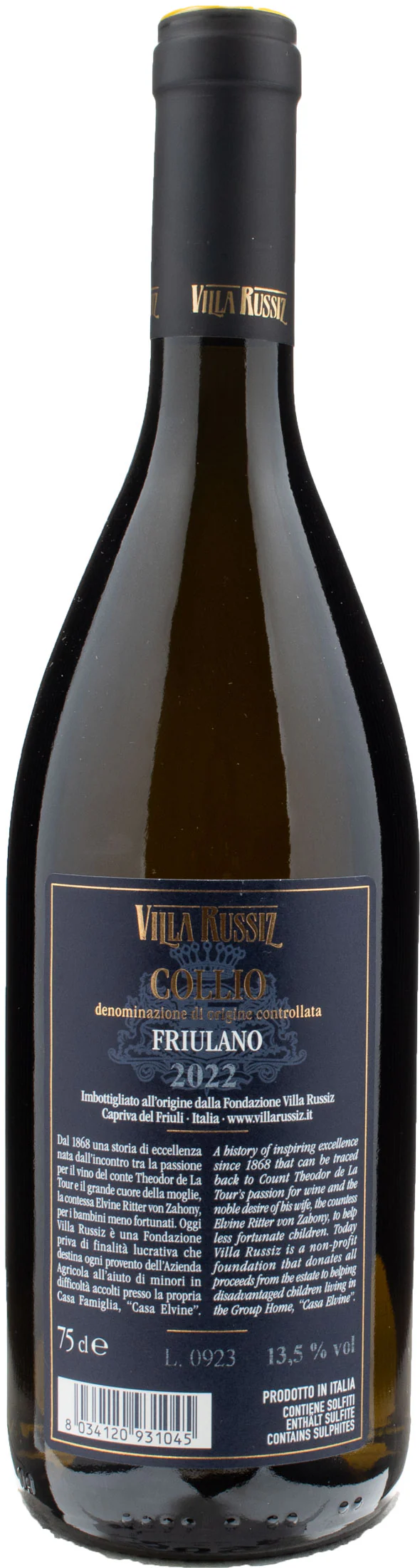 Villa Russiz Collio Friulano 2022 - Image 2
