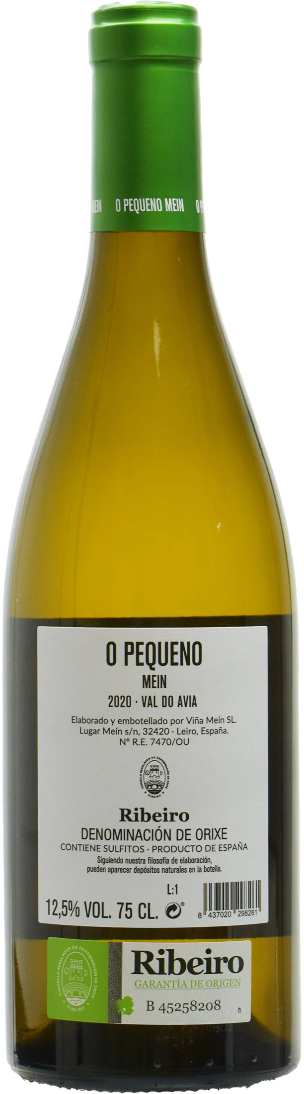 Vina Mein O Pequeno Mein Val do Avia Ribeiro 2020 - Image 2