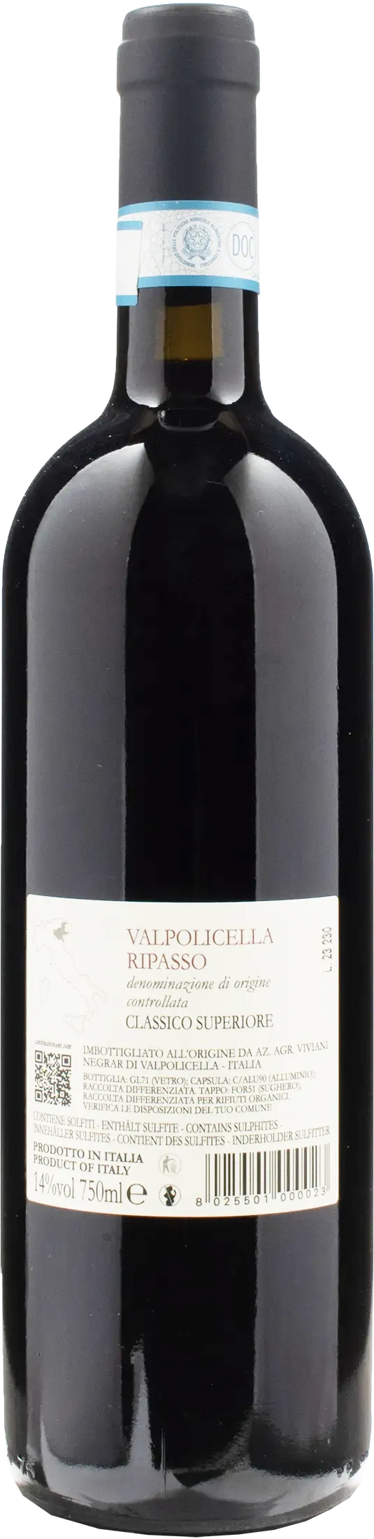 Viviani Valpolicella Superiore Ripasso 2019 - Image 2